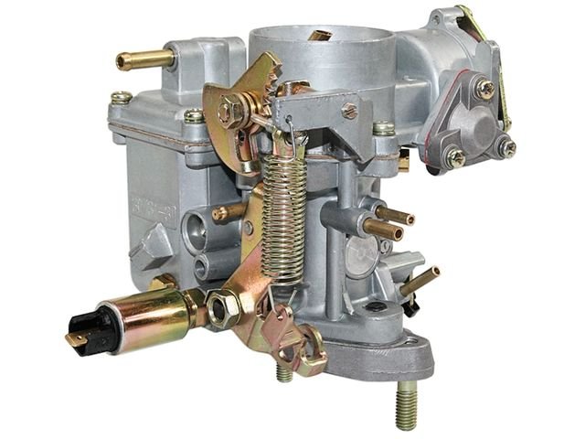 D0129-M984537_1 Buy Carburetor - 30/31 PICT - 12-Volt Choke, Dual Arm with 30 to 34mm Adapter - 1967 - 1974 Volkswagen Beetle