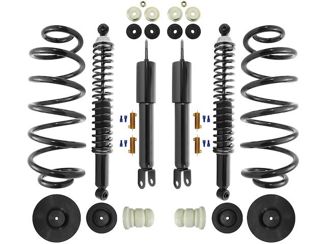 D0196-Y127331_1 Buy Front and Rear Air Spring to Coil Spring Conversion Kit - 12 Piece - 2000 - 2006 Chevrolet Tahoe (For Short Wheel Base Models Only)